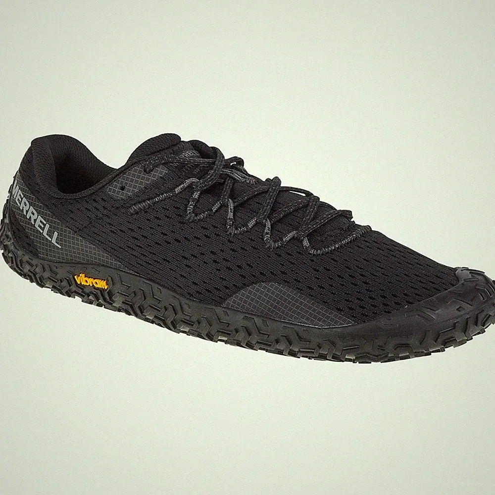 Schuhe Lauf Herren Merrell Vapor Glove 6 J067663 Schwarz