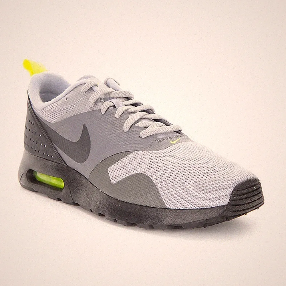 Schuhe Lauf Herren Nike Air Max Tavas 705149015 Gelb-Grau