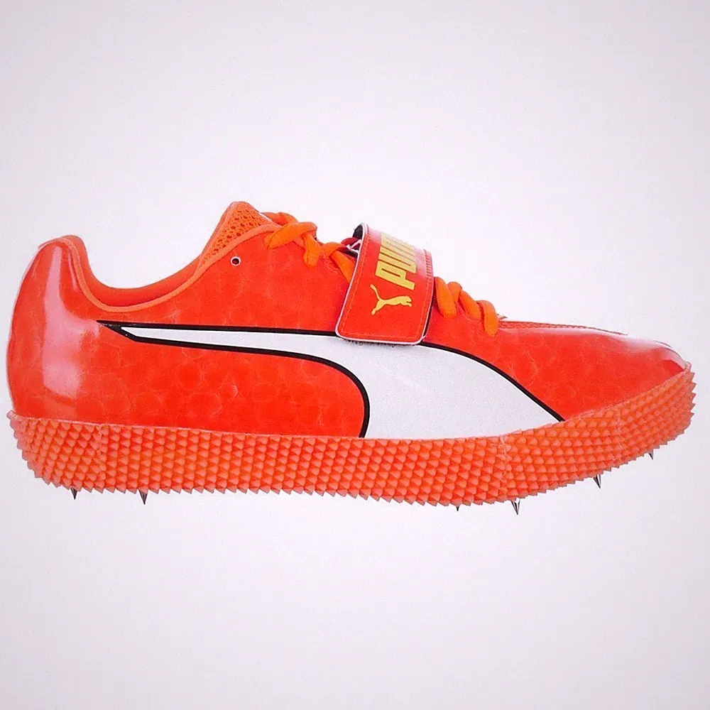 Schuhe Lauf Herren Puma Evospeed High Jump 4 19155101 Rot