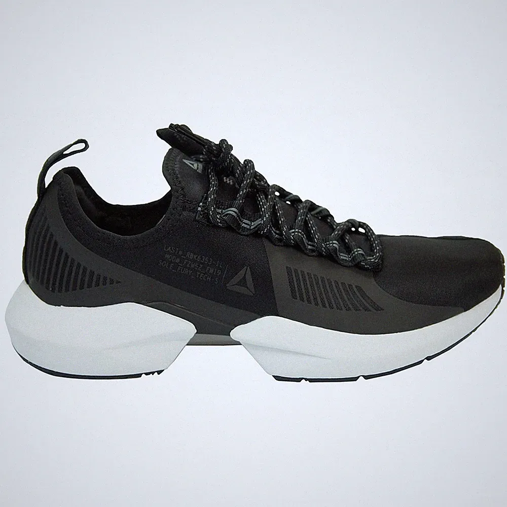 Schuhe Lauf Herren Reebok Sole Fury TS DV9288 Schwarz-Weiß