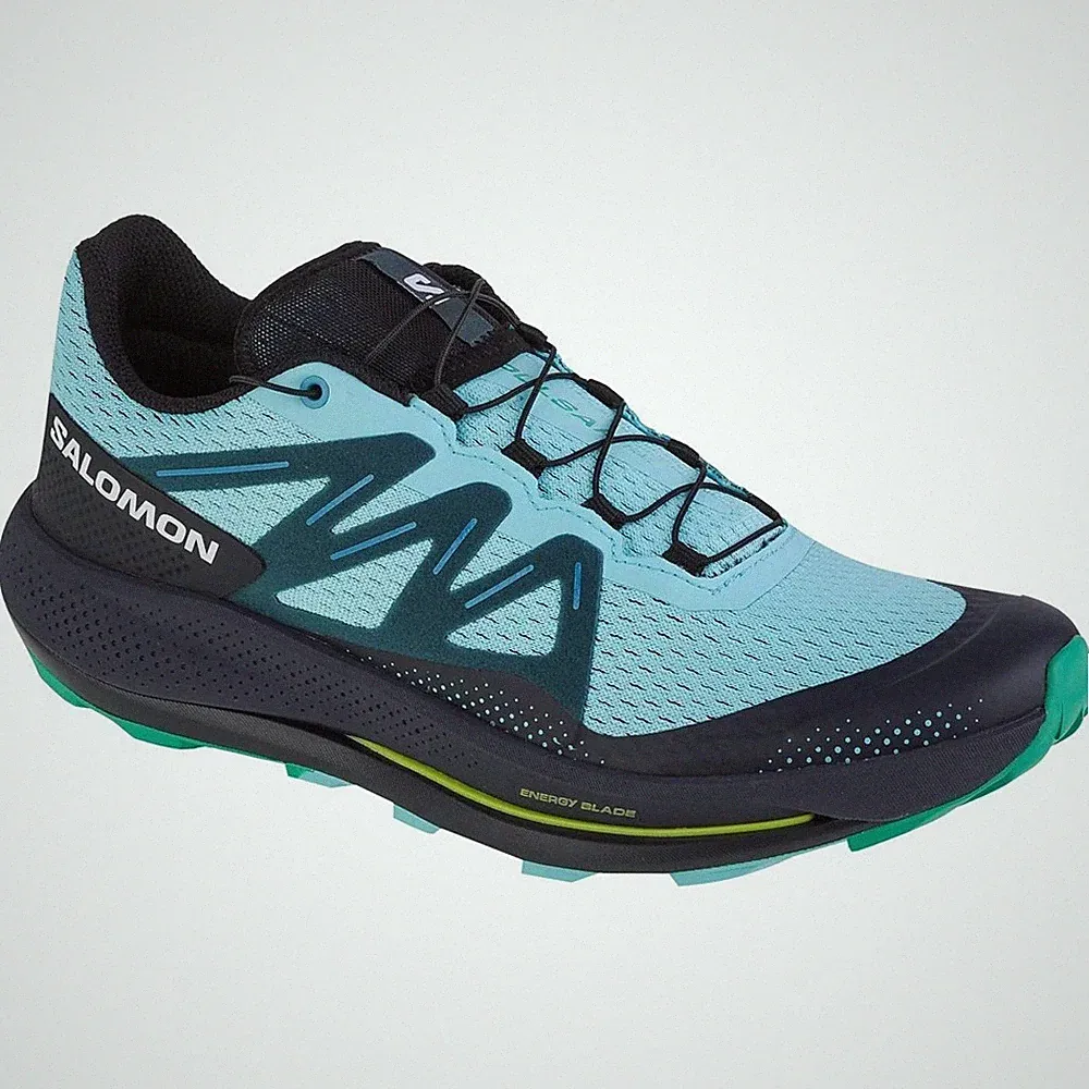 Schuhe Lauf Herren Salomon Pulsar Trail 472102 Blau