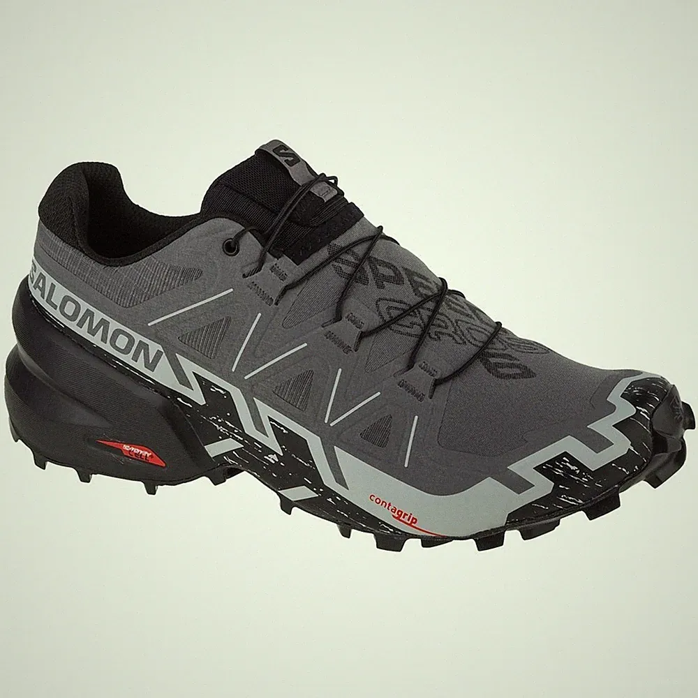 Schuhe Lauf Herren Salomon Speedcross 6 L41738000 Grau