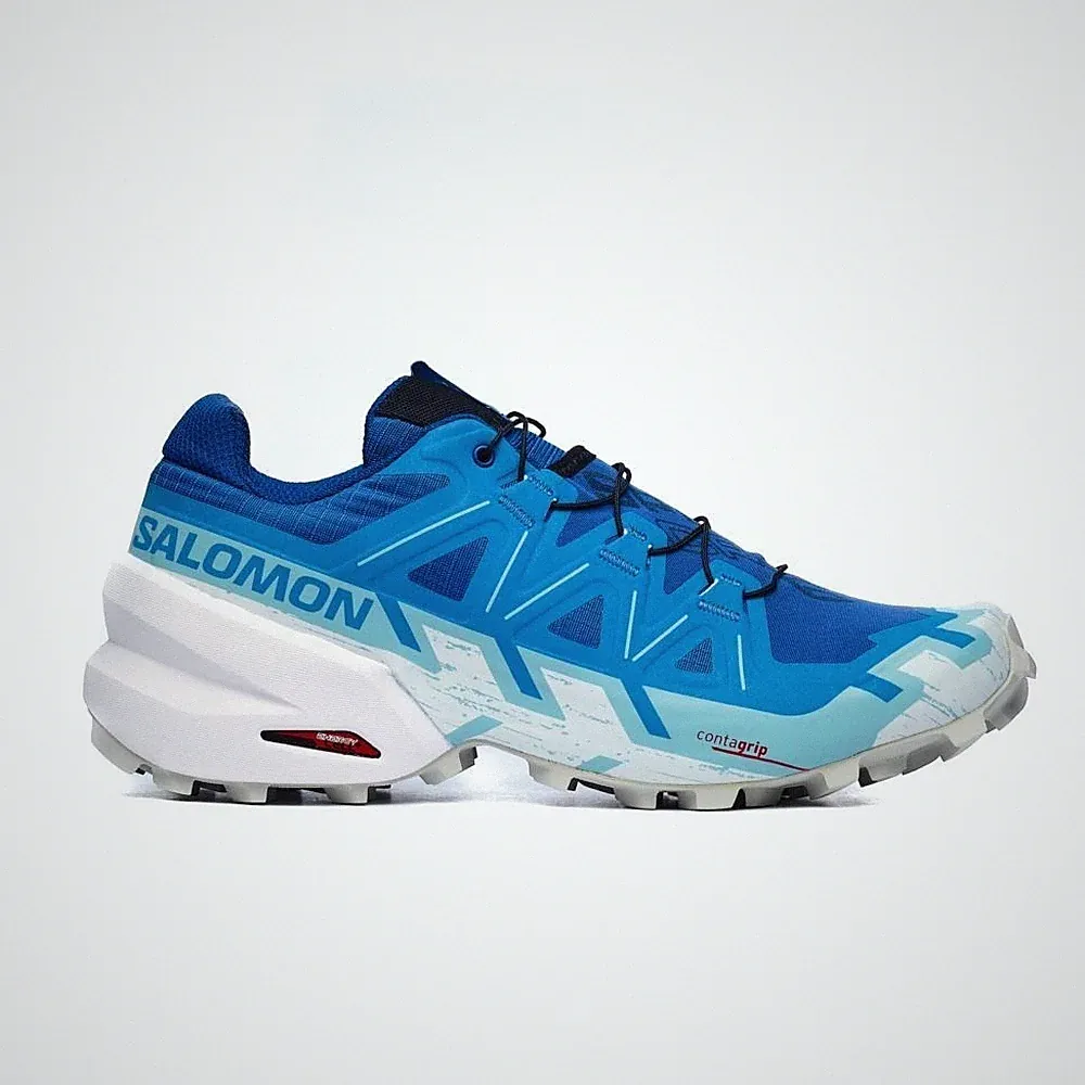 Schuhe Lauf Herren Salomon Speedcross 6 Lapis L47301700 Weiß