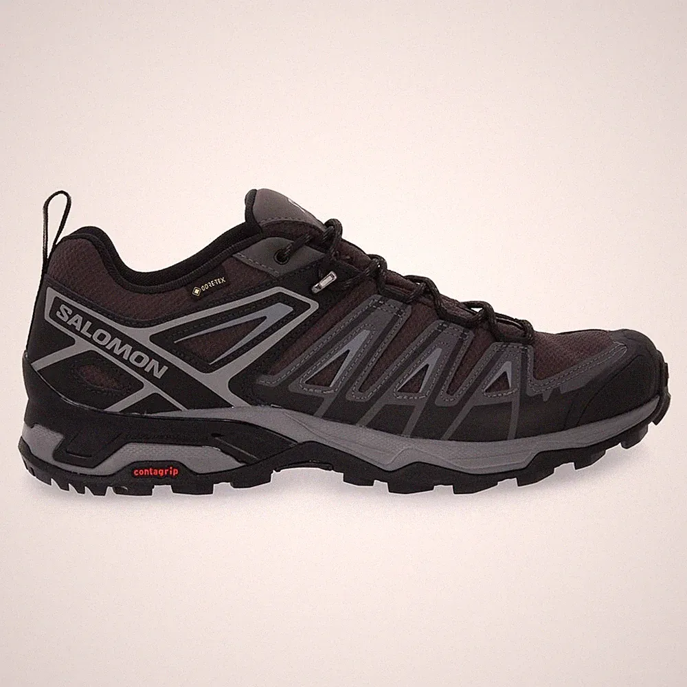Schuhe Lauf Herren Salomon Ultra Pioneer Gtx 471968 Schwarz-Grau