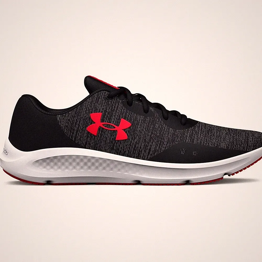 Schuhe Lauf Herren Under Armour Charged Pursuit 3 Twist 3025945002 Schwarz