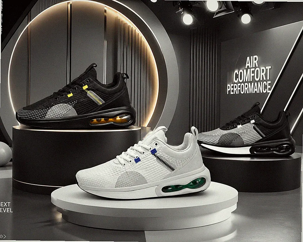 Schuhe Laufschuhe Sneaker Sport Ideal für Alltag