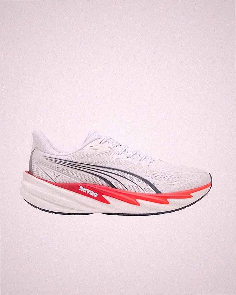 PUMA Velocity Nitro 5 Laufschuhe Herren Sneaker Fitness Beige 312944 05