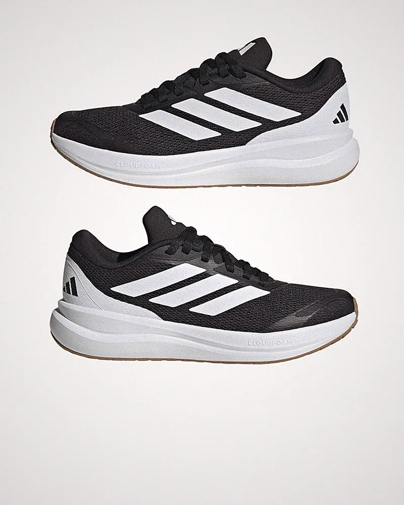 Schuhe Sneaker Jungen Kinder Damen Adidas Running Runfalcon 6 J Schwarz Weiß