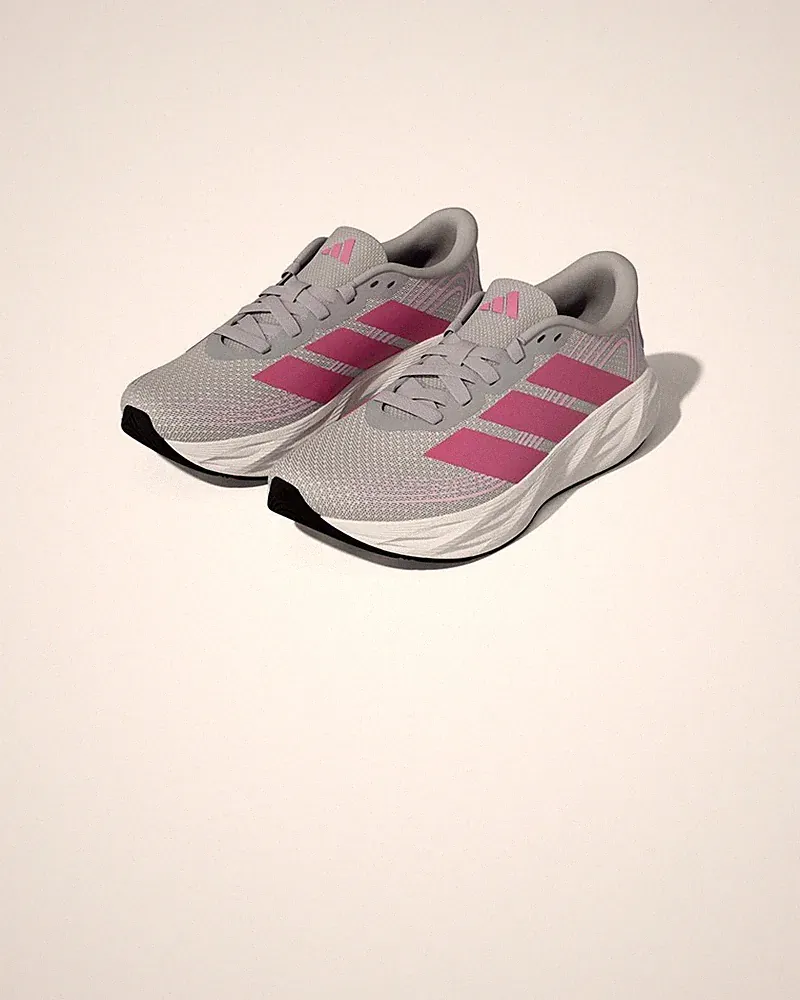 Schuhe Sneaker Kinder Jungen Damen Adidas Running Galaxy 8 J Grau Fuchsia