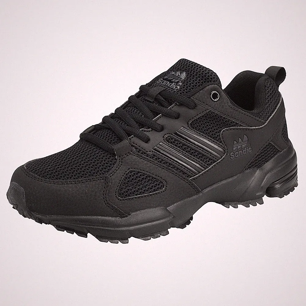 Schwarze Sneaker Sportschuhe Turnschuhe Laufschuhe Freizeit Schwarz 36 37 38 41