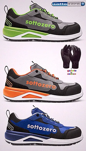 Sicherheitsarbeitsschuh SOTTOZERO JET S1PS Linea Big Logo Kruste SC