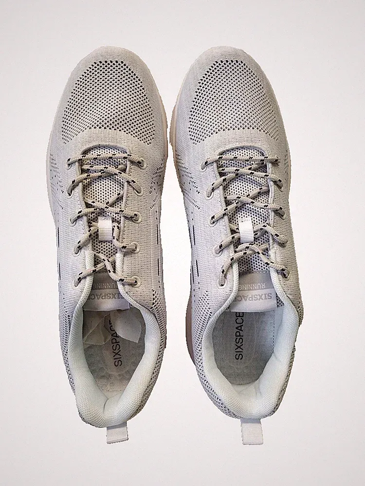 Sixspace Herren Damen Laufschuhe Grau/Schwarz Gr.45 neu OVP ohne Karton
