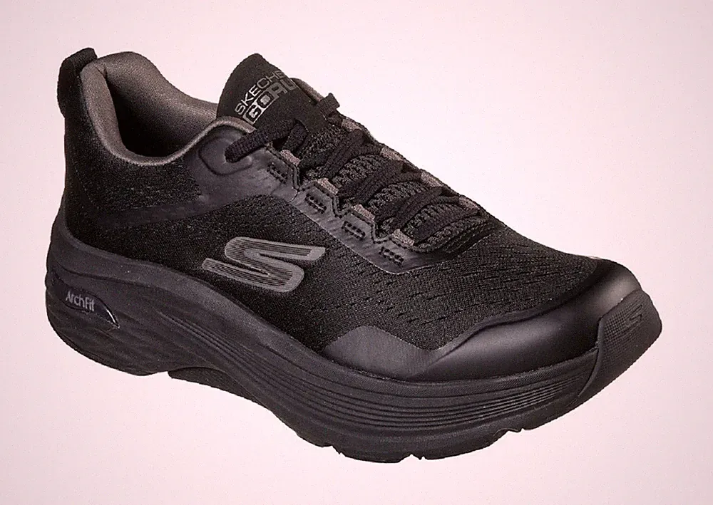 Skechers 220196/BBK Herren Max Cushioning Arch Fit Training Laufen Walking Schuhe