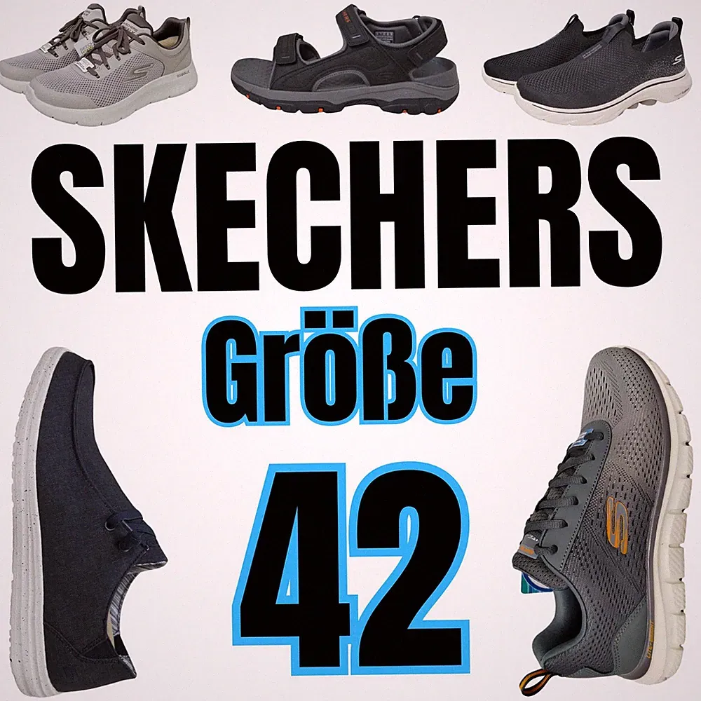 Skechers 42 Sneaker Turnschuhe Laufschuhe Skecher Herren Schuhe Herrenschuhe