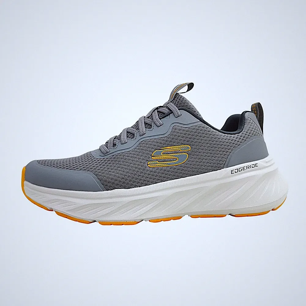 Skechers Edgeride-Rekze Sportschuhe Damen Trainingsschuhe Grau Sport