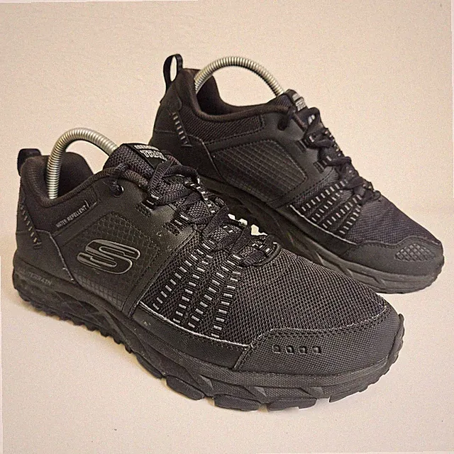 Skechers Escape Plan Gr.UK 7 Triple Black Waterproof Trailrunningschuhe 51591