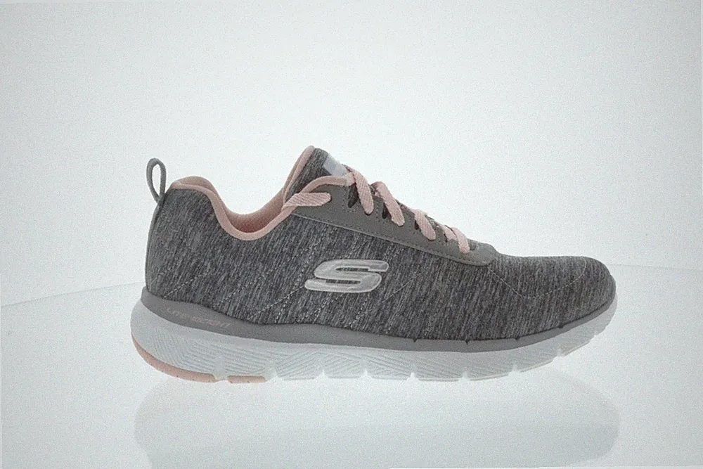 Skechers Flex Appeal 3.0 - Insiders Grau/Light Pink 37