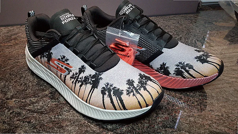Skechers Go Run Forza 3 , Los Angeles Marathon 2018 Limited Edition ,New ,Rare!