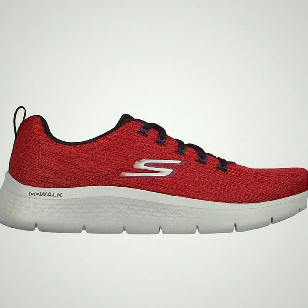 Skechers Go Walk Flex Herren Laufschuhe Sportschuhe 216481 RDBK