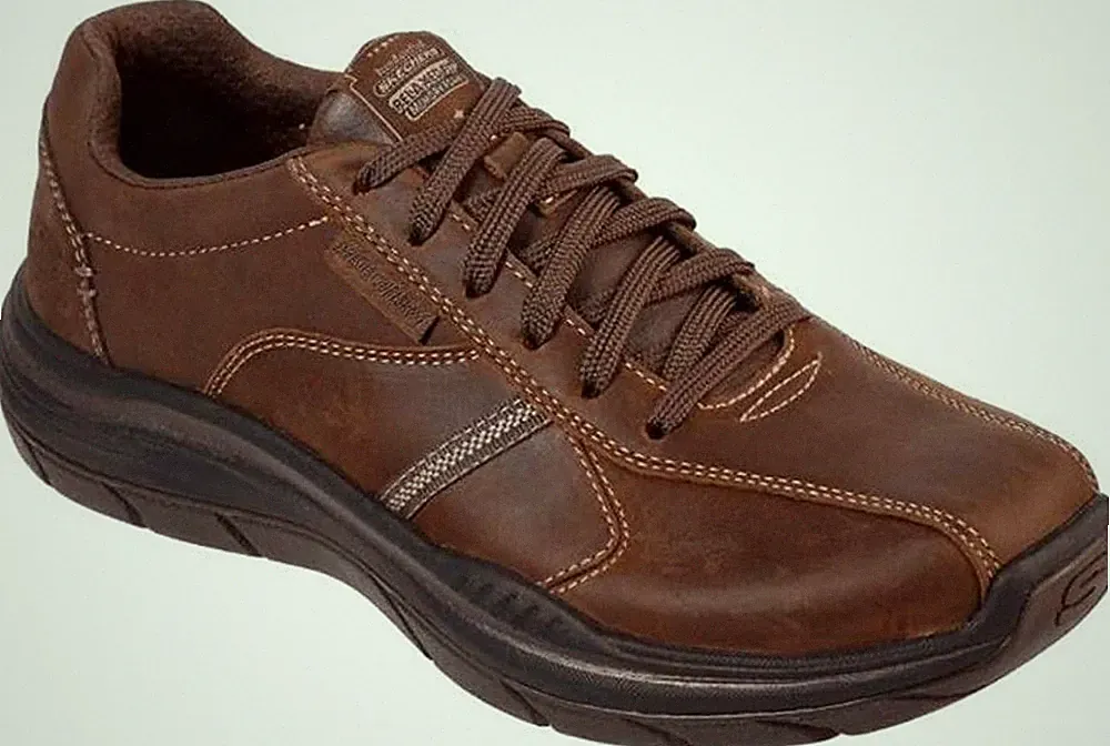 Skechers Herren Bequemer Fitâ Erwartet 2.0 - Belfair Freizeit Schuhe IN Brown