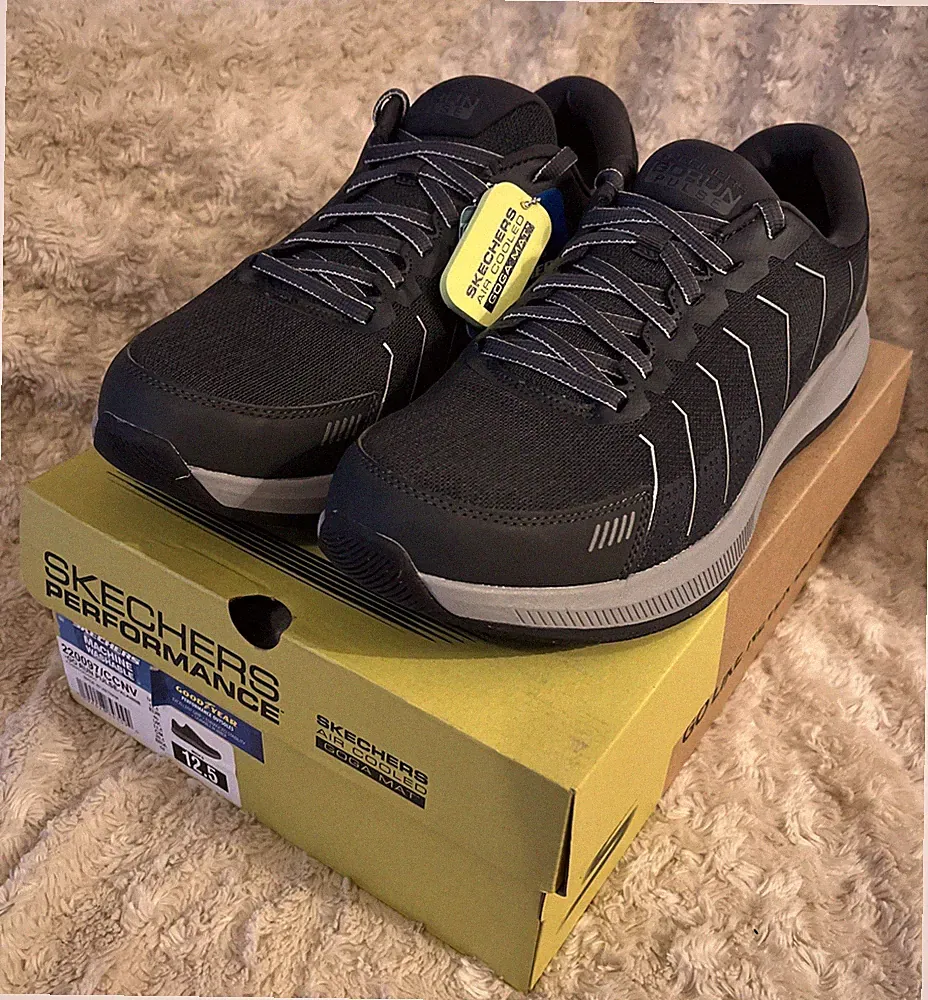 Skechers Herren Goodyear GO Run Pulse Performance Laufschuh Turnschuhe Größe 11,5