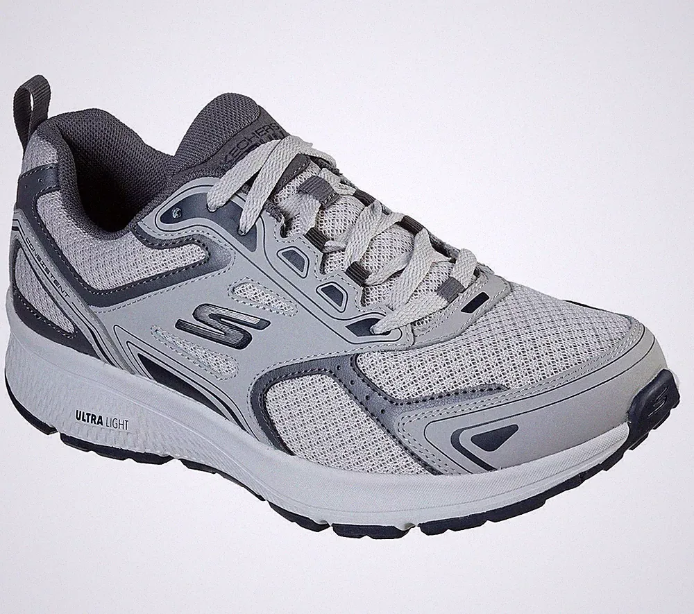 SKECHERS Herren Gorun Consistent Lauf-/Fitnessstudio Turnschuhe in Grau/Marine