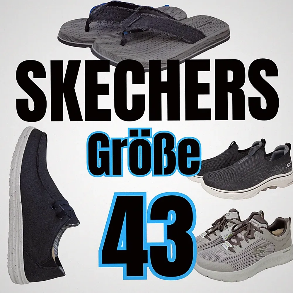 Skechers Herren Schuhe 43 Sneaker Turnschuhe Laufschuhe Männerschuhe Sneakers