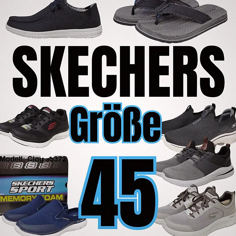 Skechers Herren Schuhe 45 Sneaker Turnschuhe Laufschuhe Halbschuhe