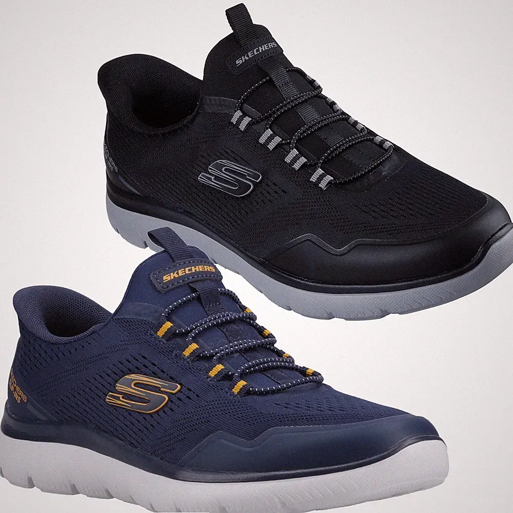Skechers Herren Slip-ins Summits Top Rate Sneaker Memory Foam Lauf Schuhe 2025