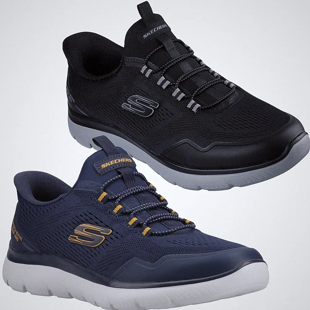 Skechers Herren Slip-ins Summits Top Rate Sneaker Memory Foam Lauf Schuhe 2025