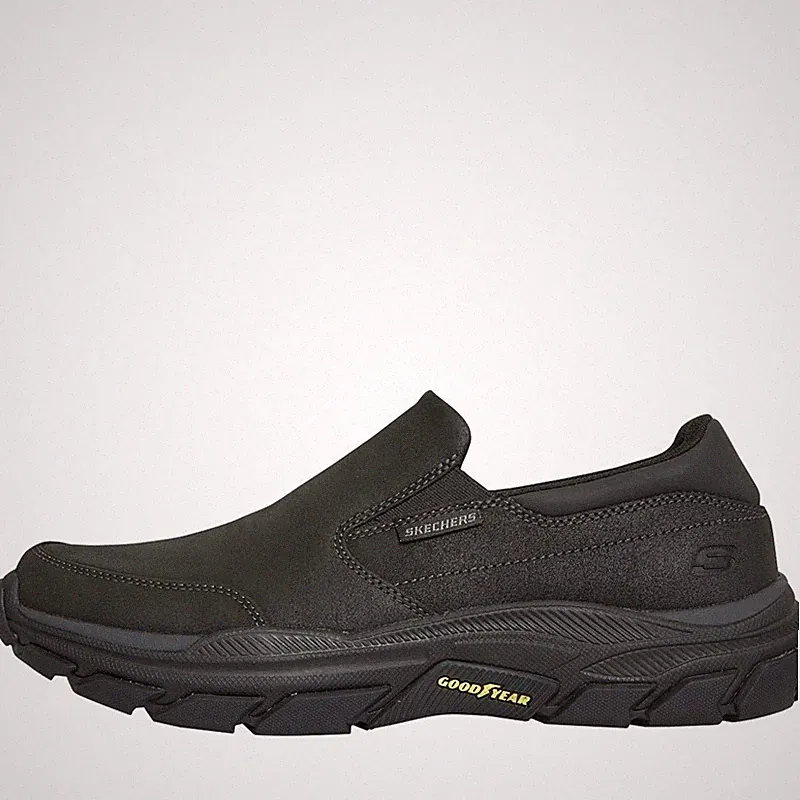 SKECHERS Herren Slipper Respected Calum schwarz