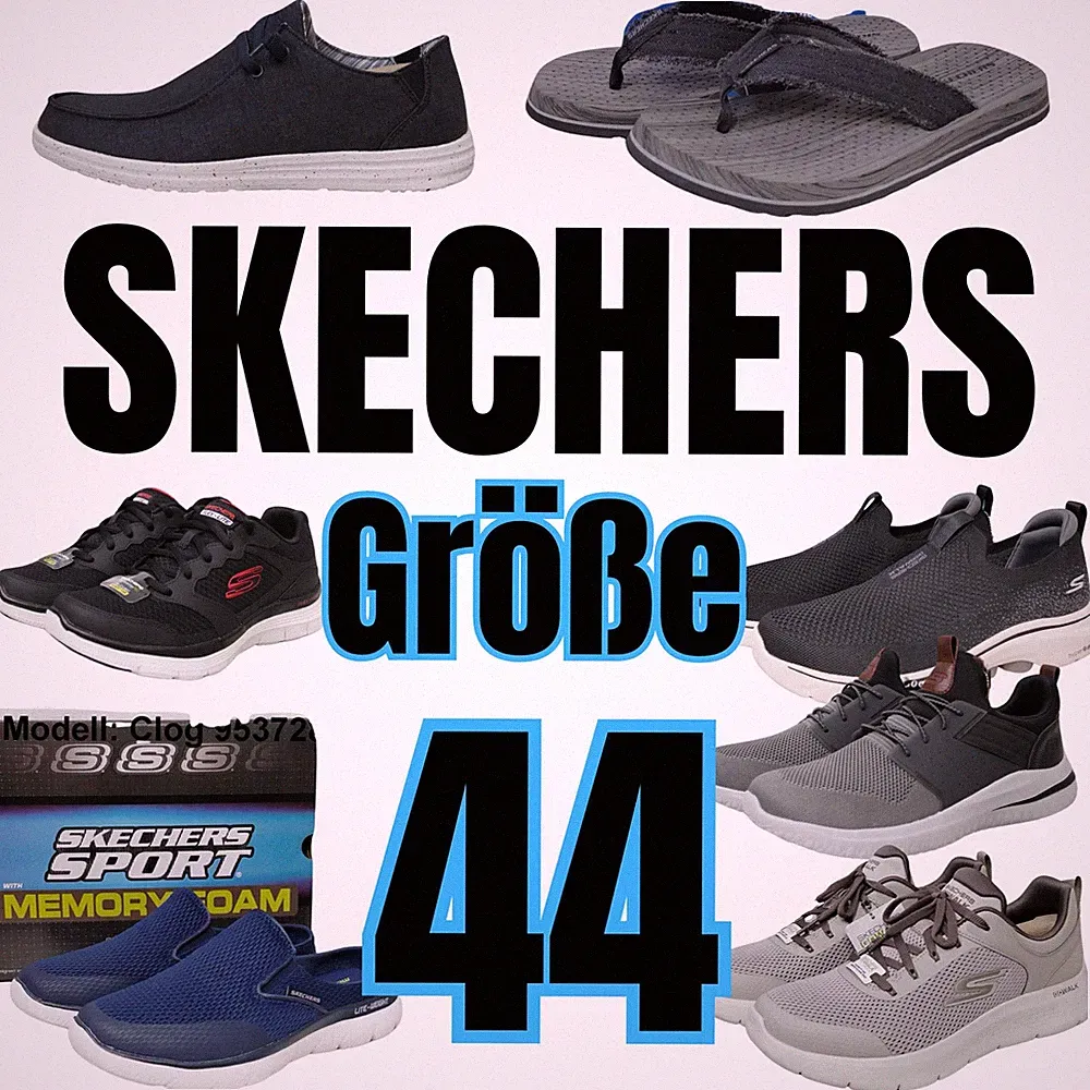 Skechers Herrenschuhe 44 Sneaker Turnschuhe Laufschuhe Halbschuhe Herren