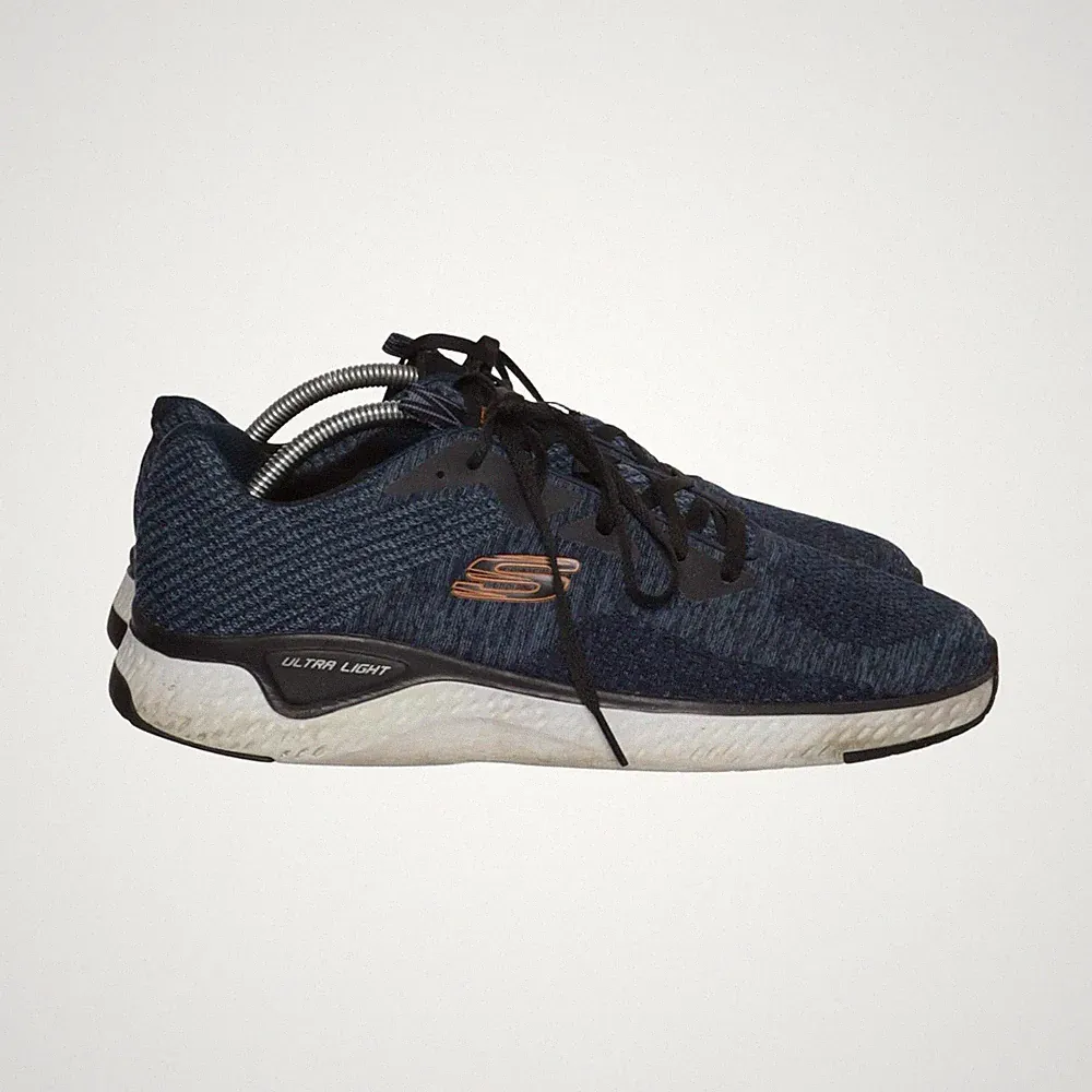 Skechers, Laufschuhe, Größe: 43, Blau, Herren #c2g