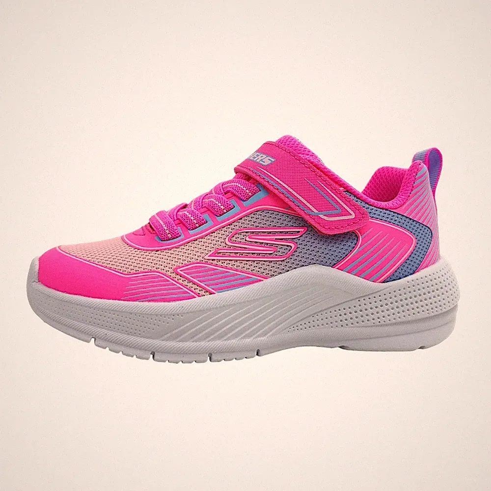 Skechers Microspec Advance - Oasis Sportschuhe Kinder Laufschuhe Rosa Sport