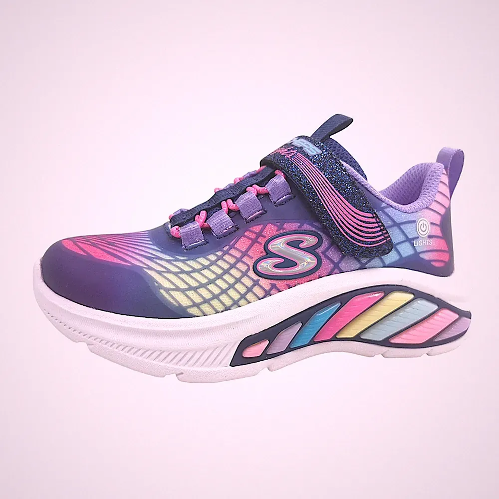 Skechers Rainbow Cruisers Sportschuhe Kinder Laufschuhe Klettschuh Mehrfarbig Fr