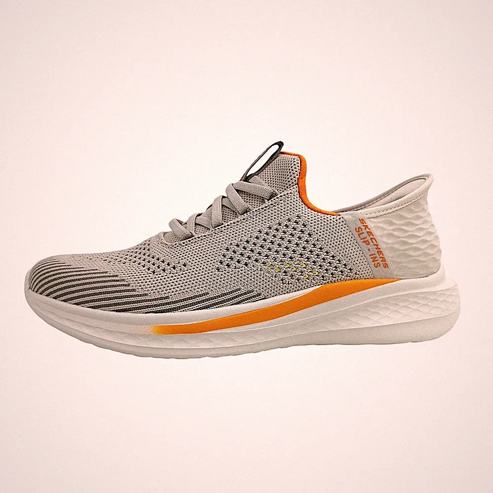 Skechers Slade-Quinto Sportschuhe Herren Trainingsschuh Beige Sport