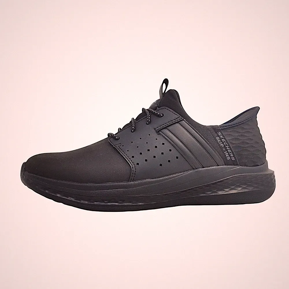 Skechers Slip Ins RF Slade-Zachary Sportschuhe Herren Trainingsschuhe Schwarz Fr