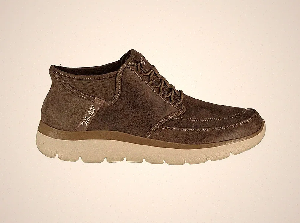 Skechers Summits Siegul Slip-Ins Memory Foam Herren Laufschuhe - CHOC