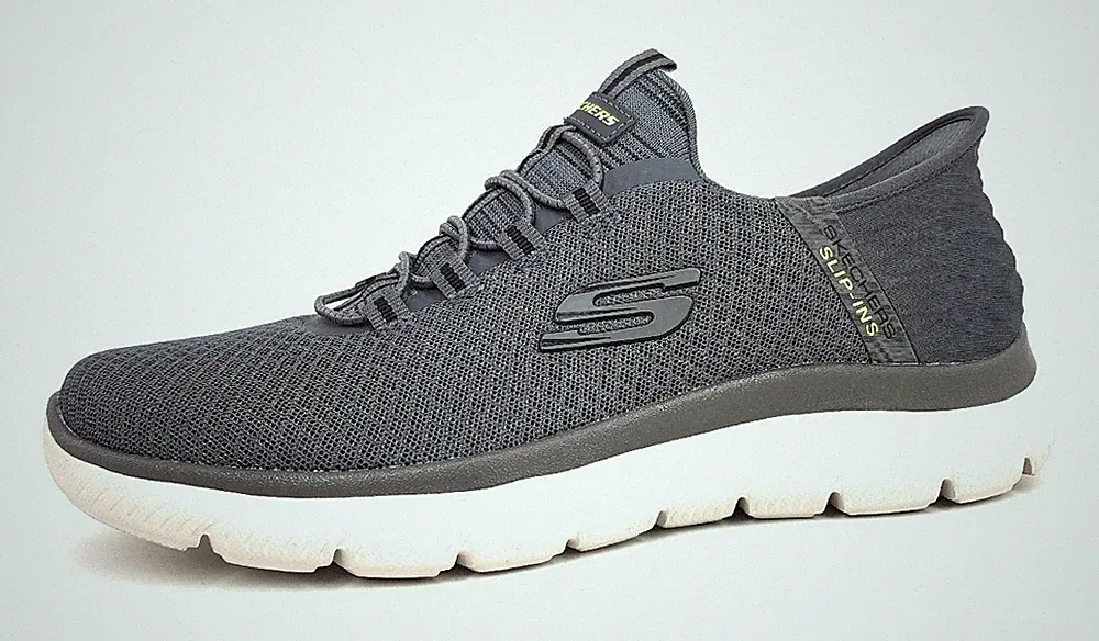 Skechers Summits Sportschuhe Herren Trainingsschuhe Laufschuh Grau