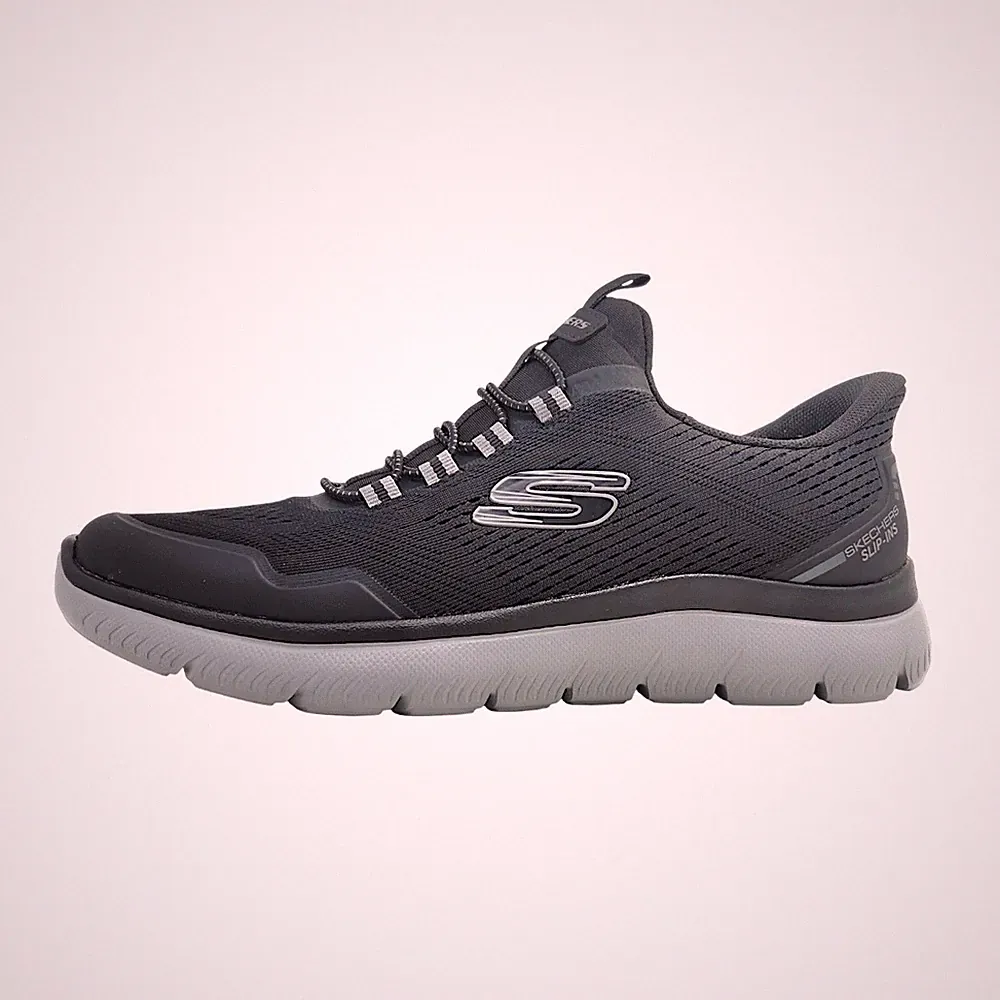Skechers Summits - Top Rate Sportschuhe Herren Laufschuhe Schwarz Sport