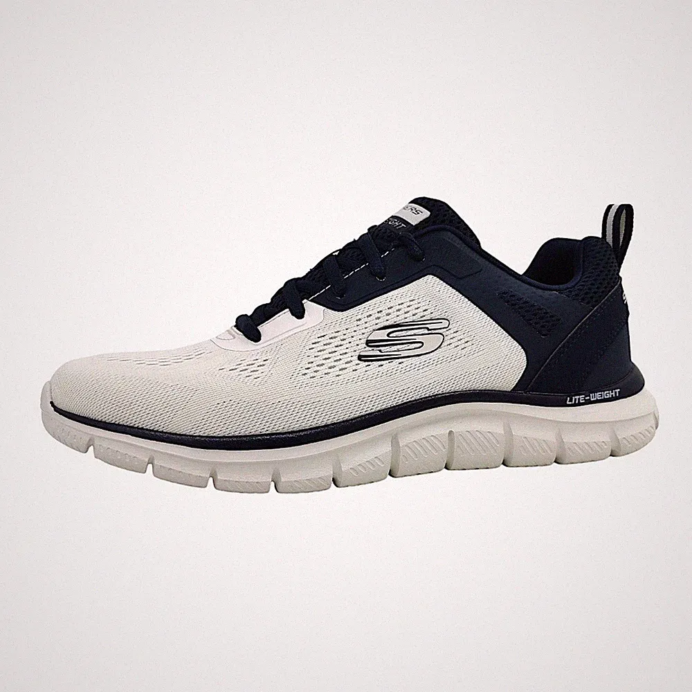 Skechers Track - Broader Sportschuhe Herren Trainingsschuh Weiß Sport