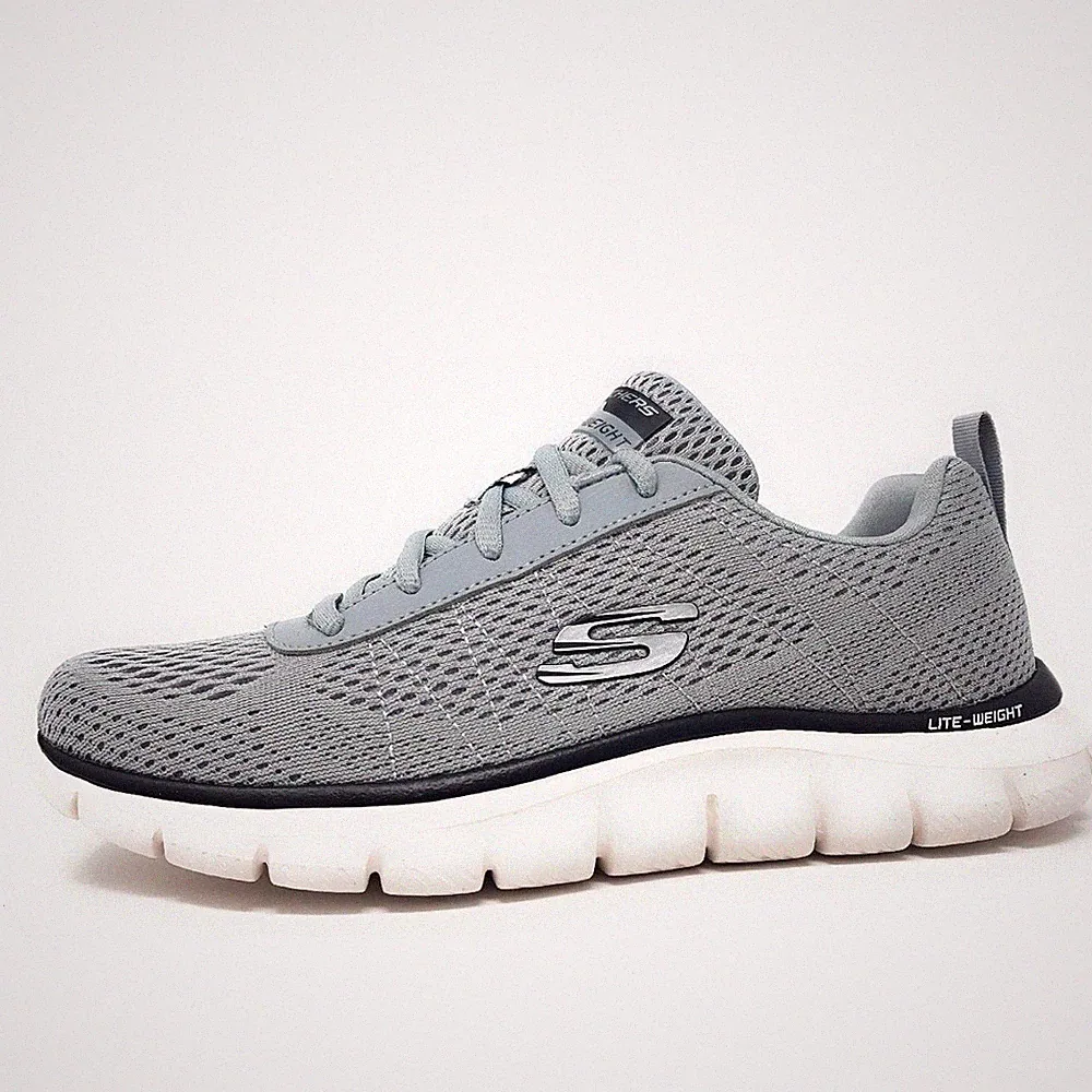 Skechers Track Herren Laufschuh in Grau