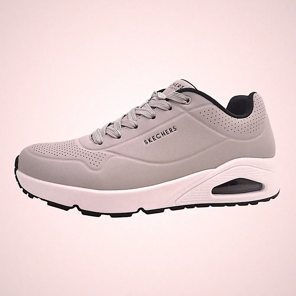 Skechers UNO - Stand on Air Herrenschuhe Sneaker low Grau Freizeit