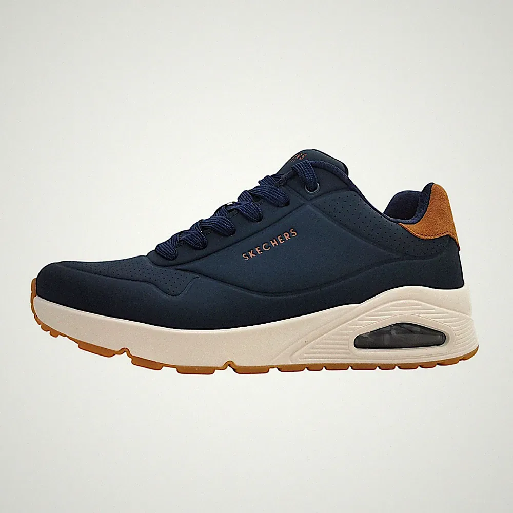 Skechers Uno-Suited On Air Sportschuhe Herren Trainingsschuhe Blau Sport