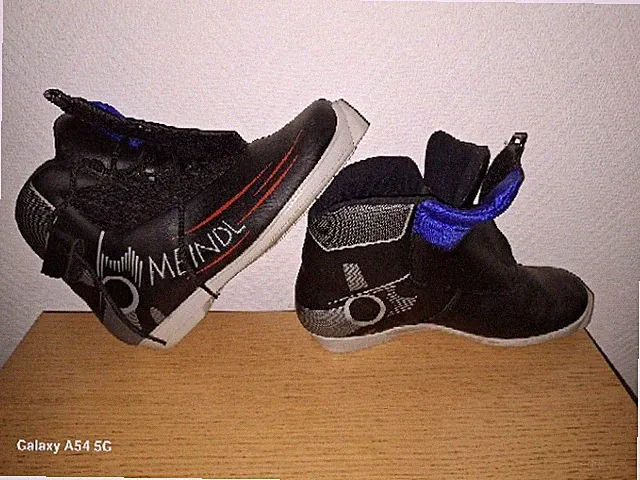 Ski-Schuhe Langlauf Gr.44, Marke Meindl, Farbe: schwarz mit grau