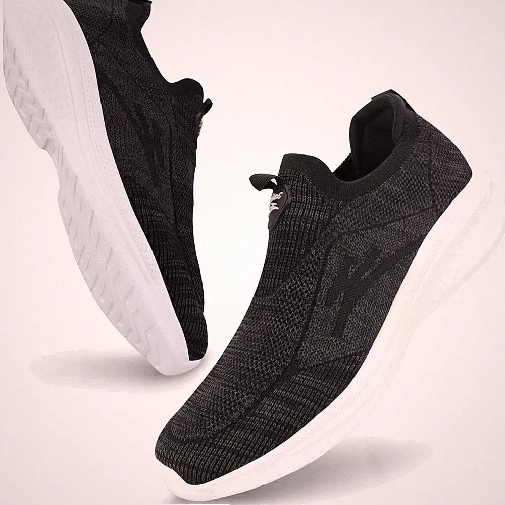 Sneaker Herrenschuhe Slip-on Mesh Leichte Laufschuhe Casual Sportschuhe Komfort