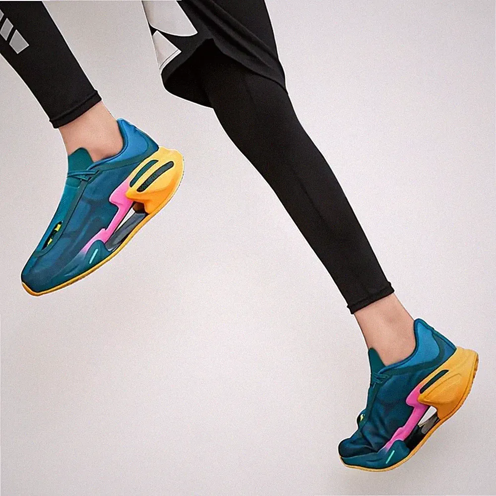 Sneaker Sportschuhe Laufschuhe Mehrfarbig Modern Trend Freizeit Schuhe
