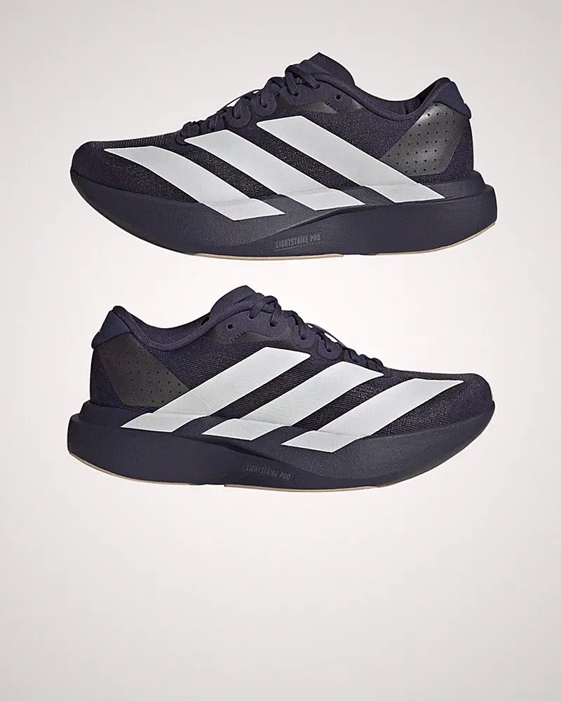 Sneakers LaufSchuhe Running Shoes Jungen Damen Adidas Adizero EVO SL J Blau