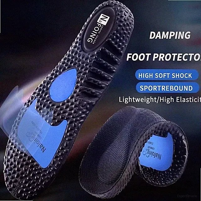 Sport Gel Einlegesohlen Stoßdämpfung Schuheinlagen Polster Herren Damen Laufpads
