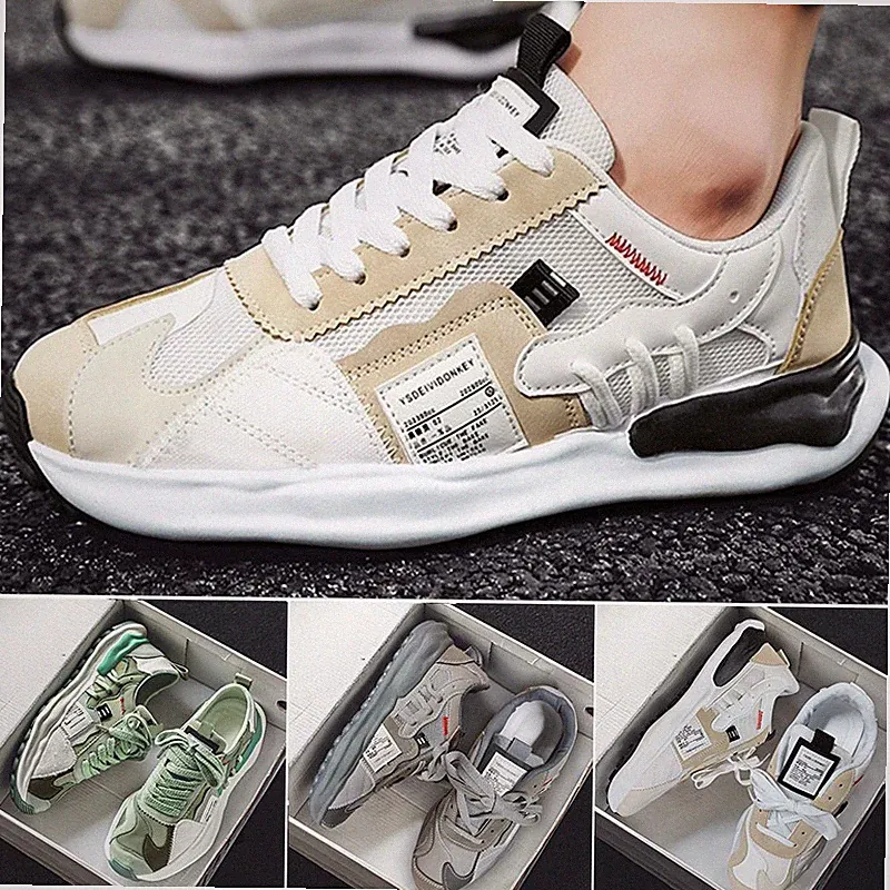 Sportlich Männer Running Sneaker Masche Casualschuhe Atmungsaktiv Laufschuhe